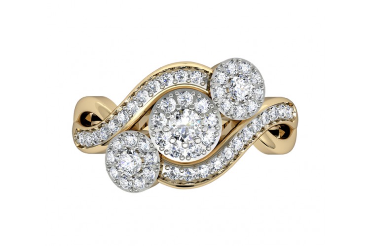Alluring Diamond engagement ring